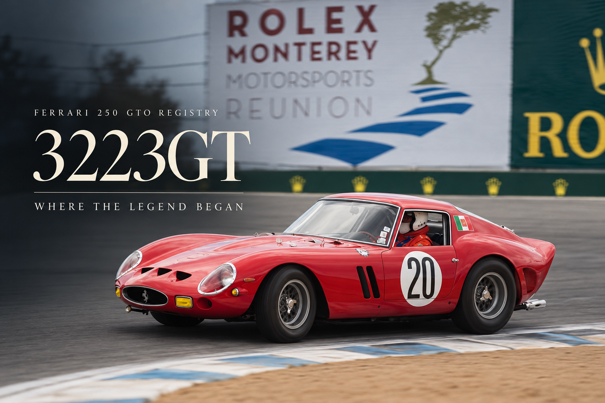 Ferrari 250 GTO Registry | 3223GT — Where the Legend Began