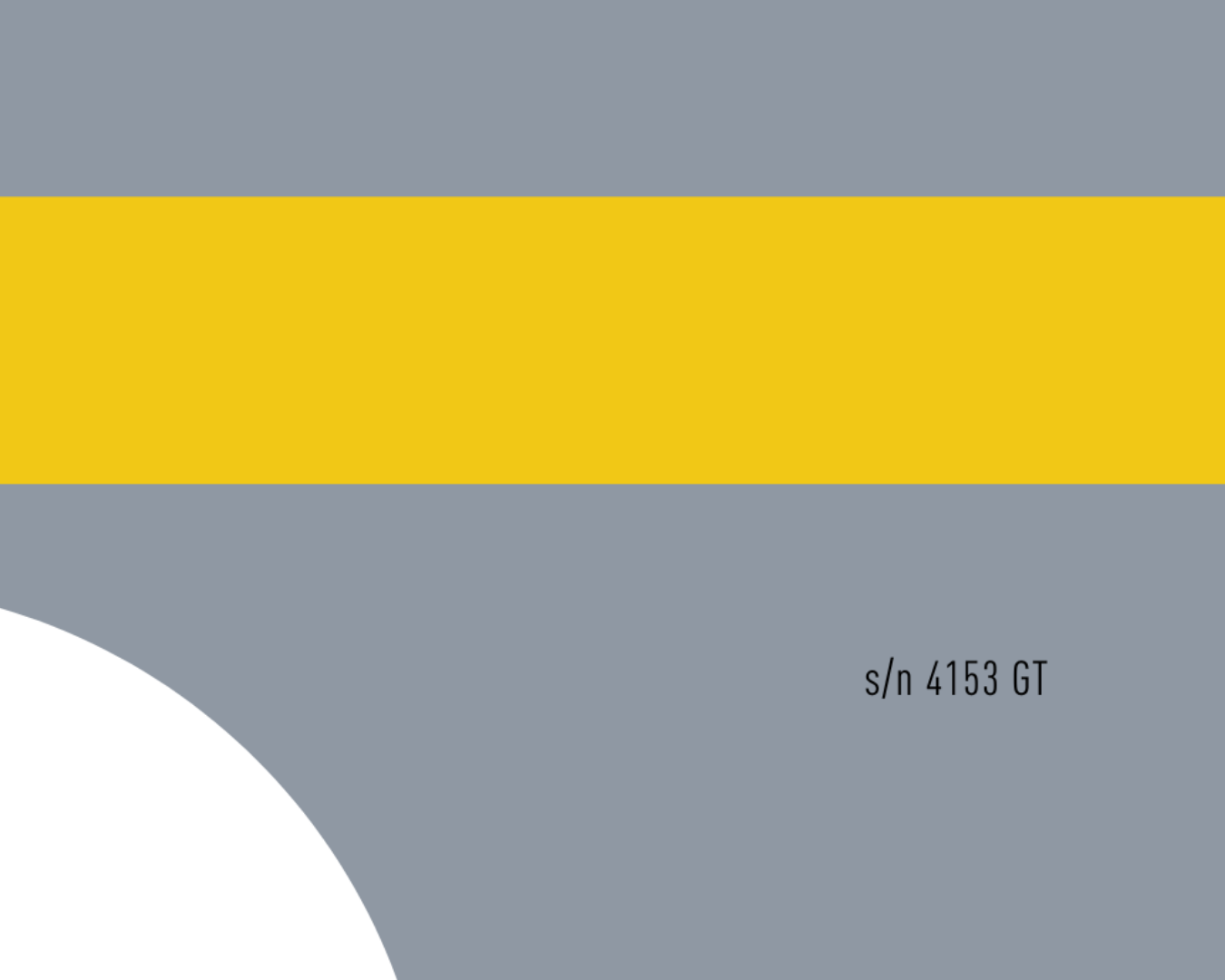 Tour de France 1964:
Ferrari 250 GTO chassis 4153GT Tour de France 1964 Ecurie Francorchamps yellow stripe livery minimalist art print by Invictus Heights