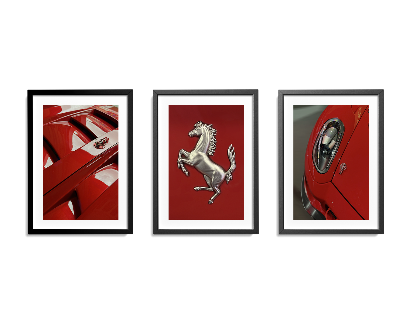Ferrari 599XX close-up detail art print - Still Motion XX Programme Collection