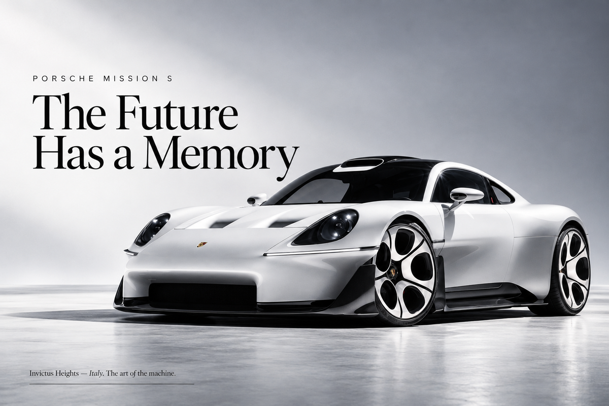Porsche Mission S: The Future Has a Memory