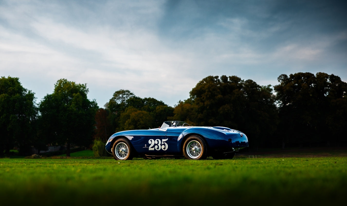 vintage Ferrari 500 Mondial. 