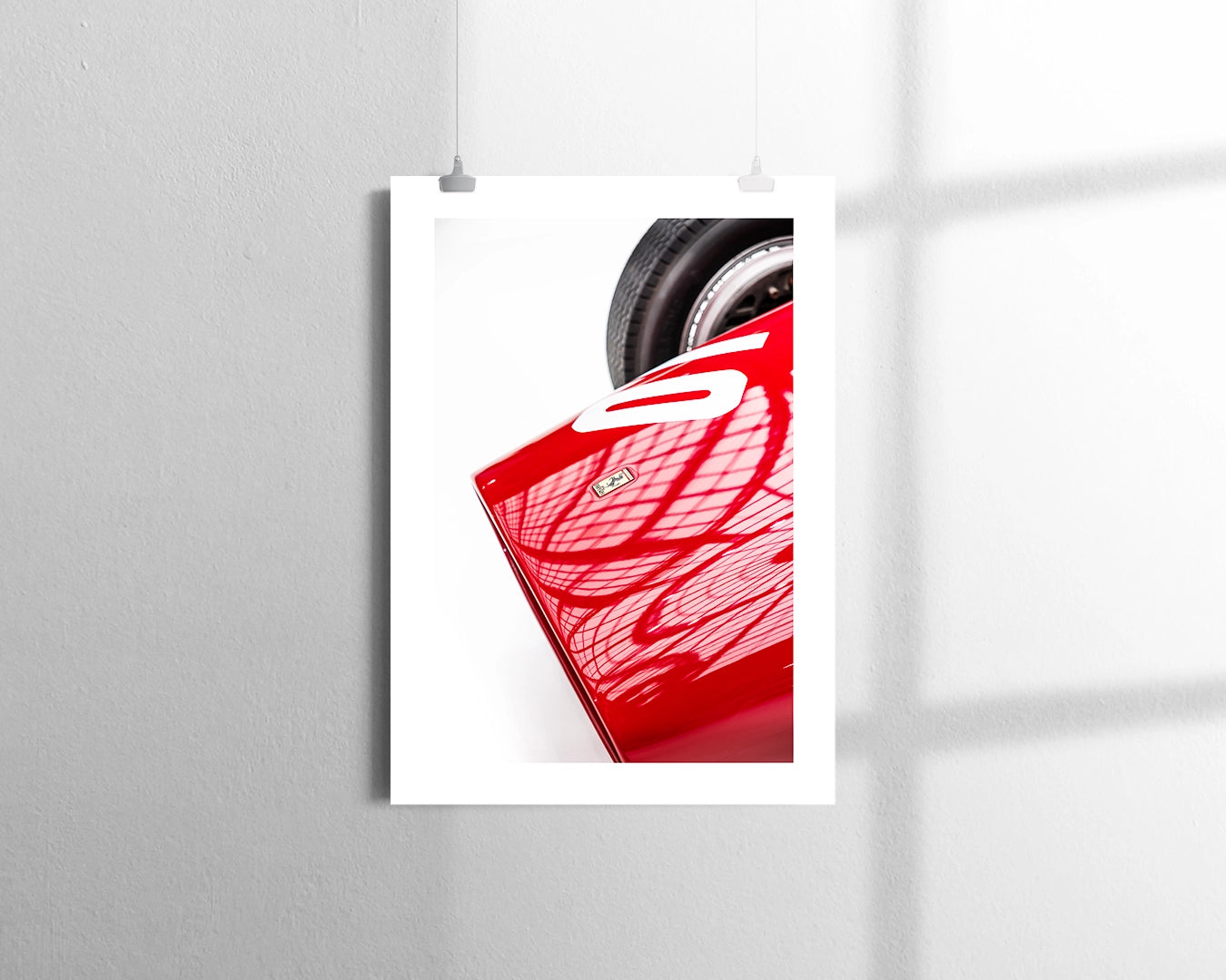 Ferrari 555 Supersqualo 1955 fine art photograph unframed on Hahnemühle museum-grade cotton paper