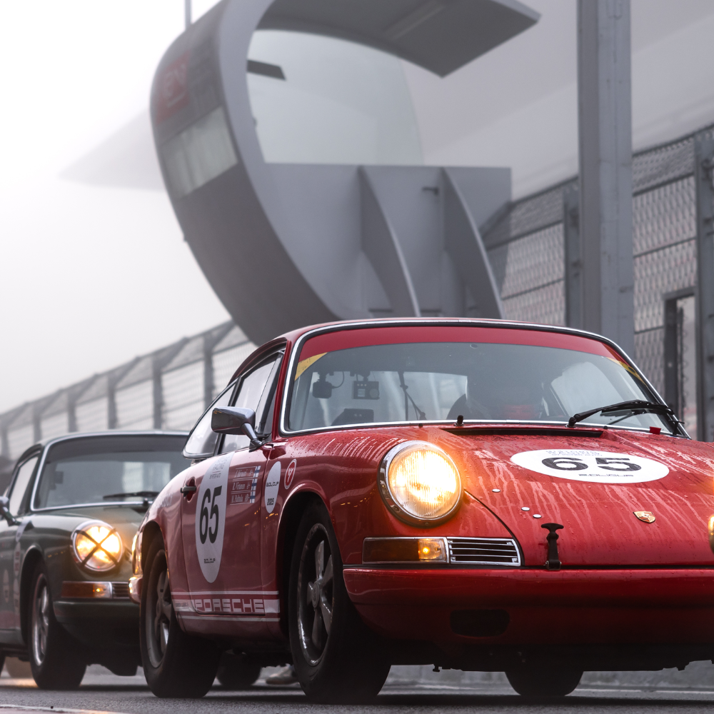 Red Porsche