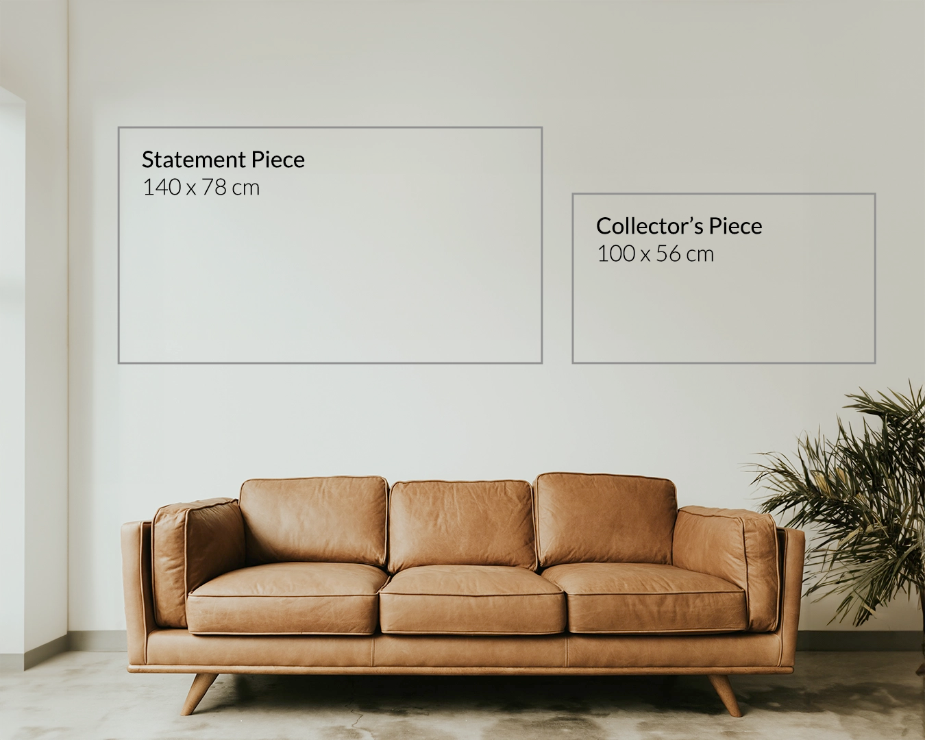 Size comparison showing Collector Size and Statement Size options 