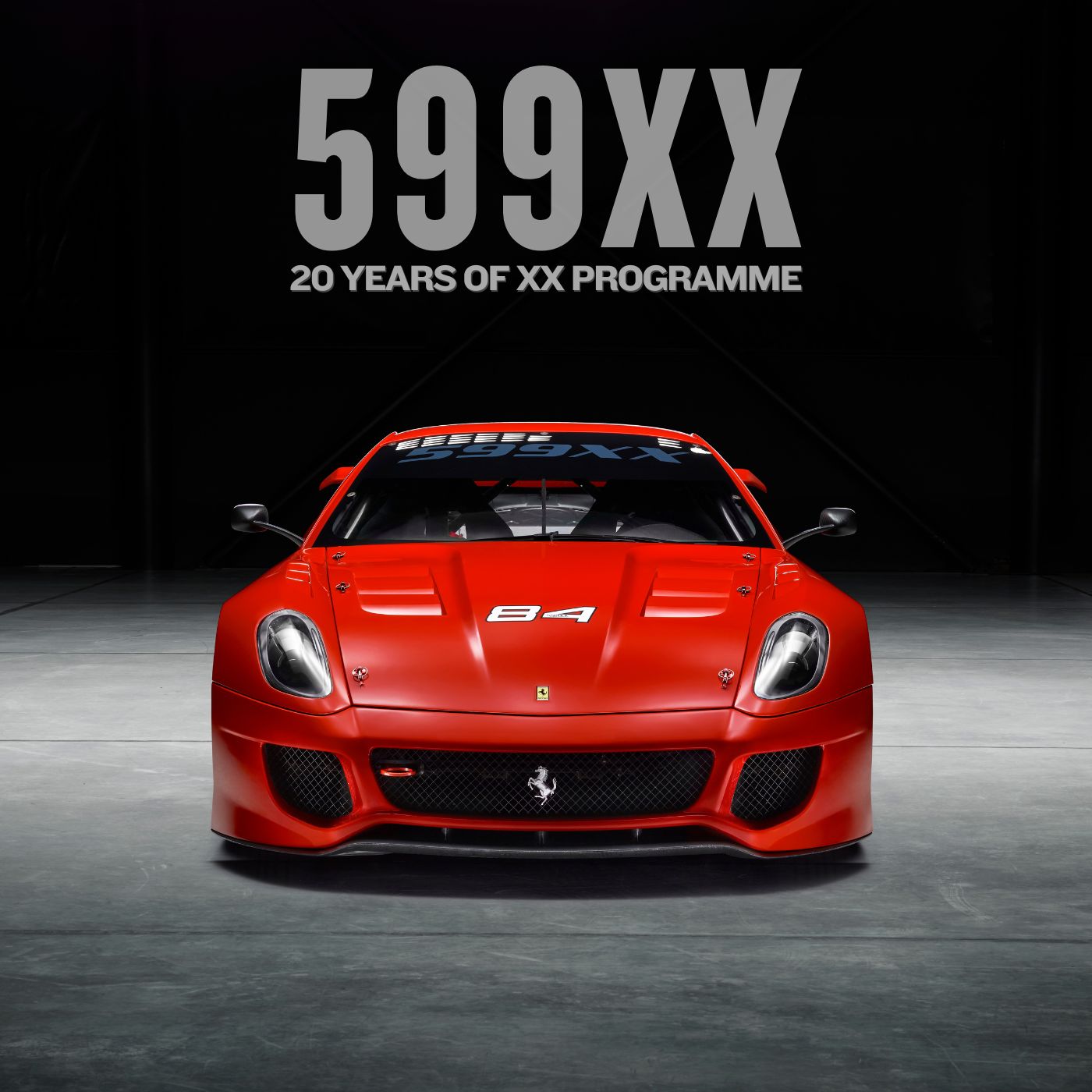 Ferrari 599XX celebrating 20 years of the XX programme, curated automotive heritage by Invictus Heights.
